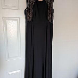 Elegant Black Sleeveless Dress
